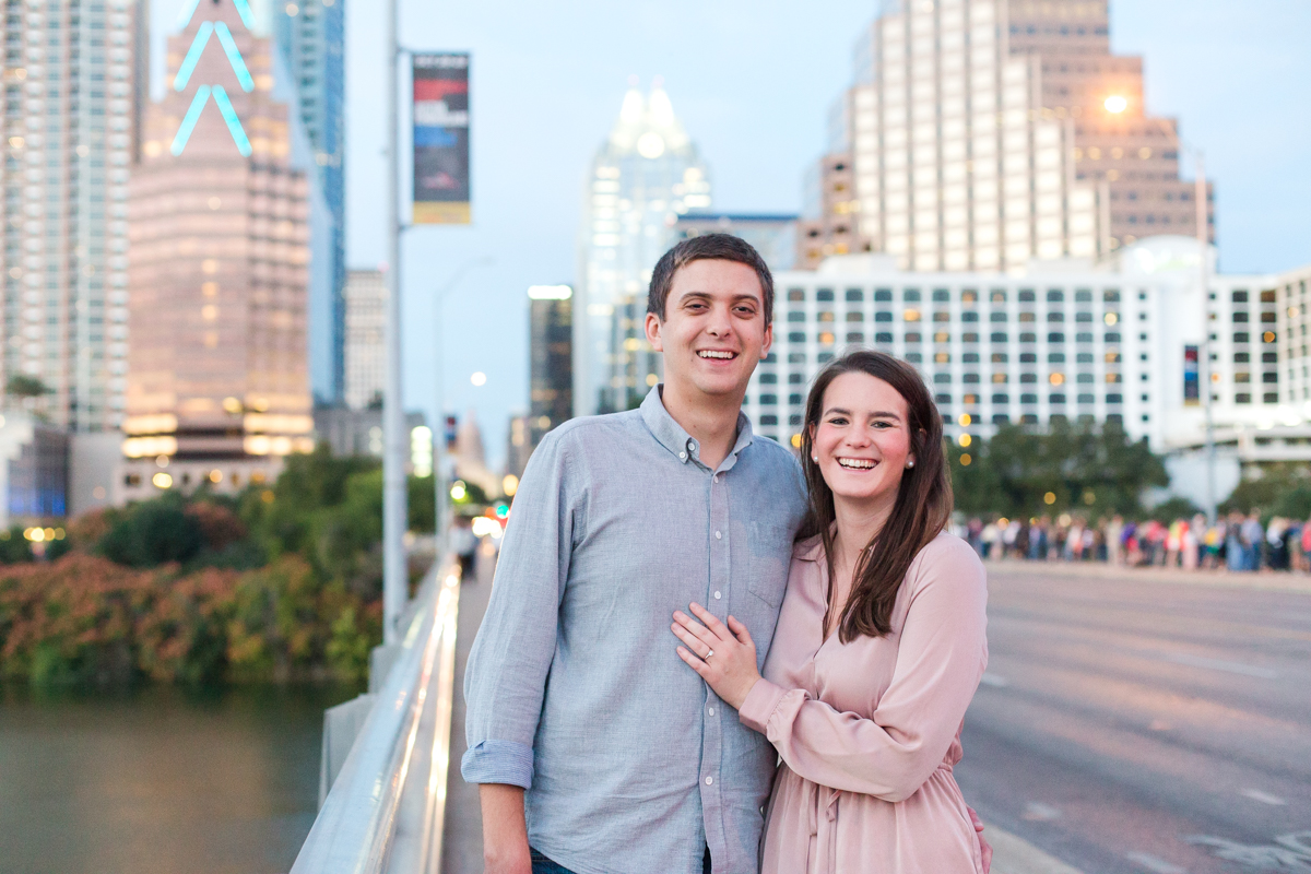 Downtown Austin Engagement Photos