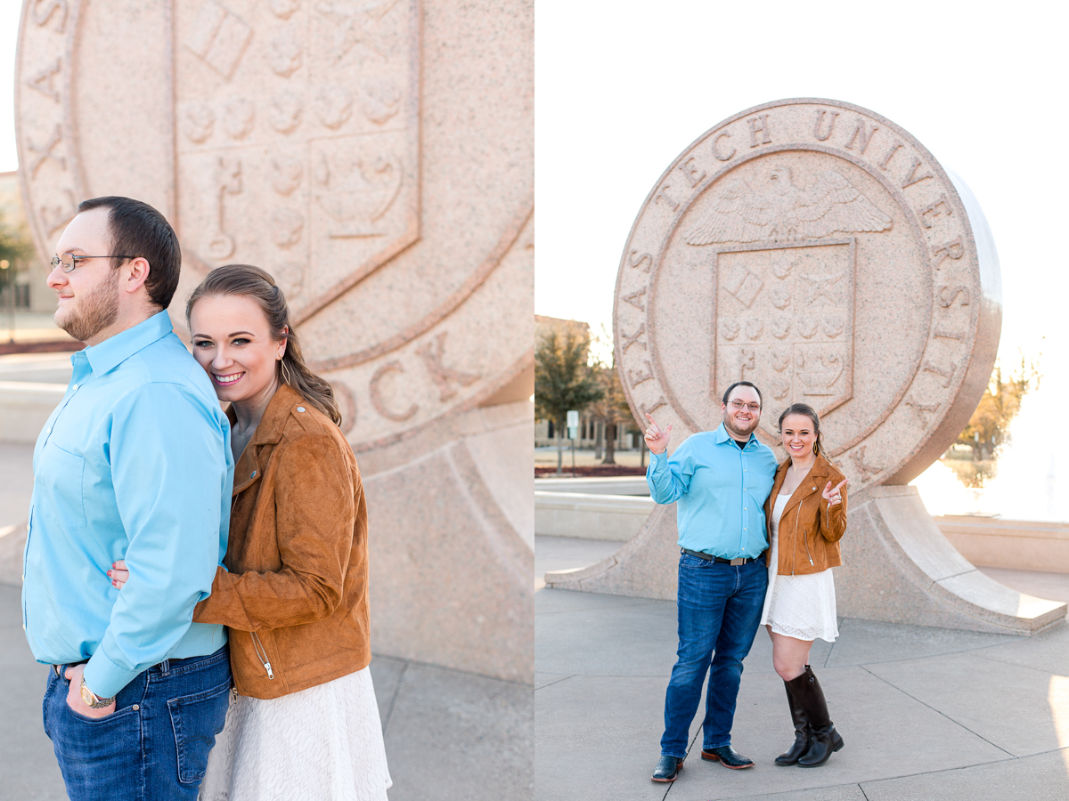 Texas Tech Engagement Photos