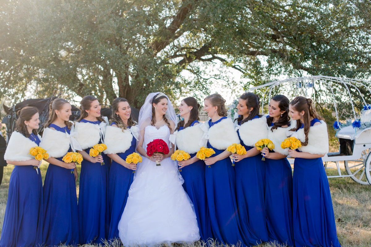 Elegant Long Bridesmaid Dress