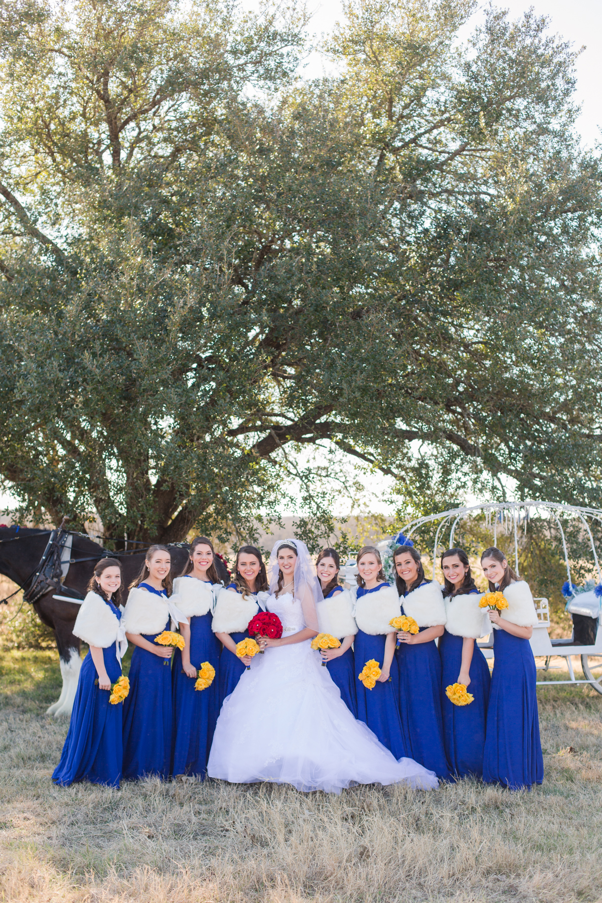 Elegant Long Bridesmaid Dress