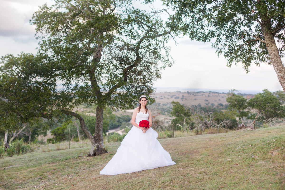Texas Hill Country Bridal Portraits 