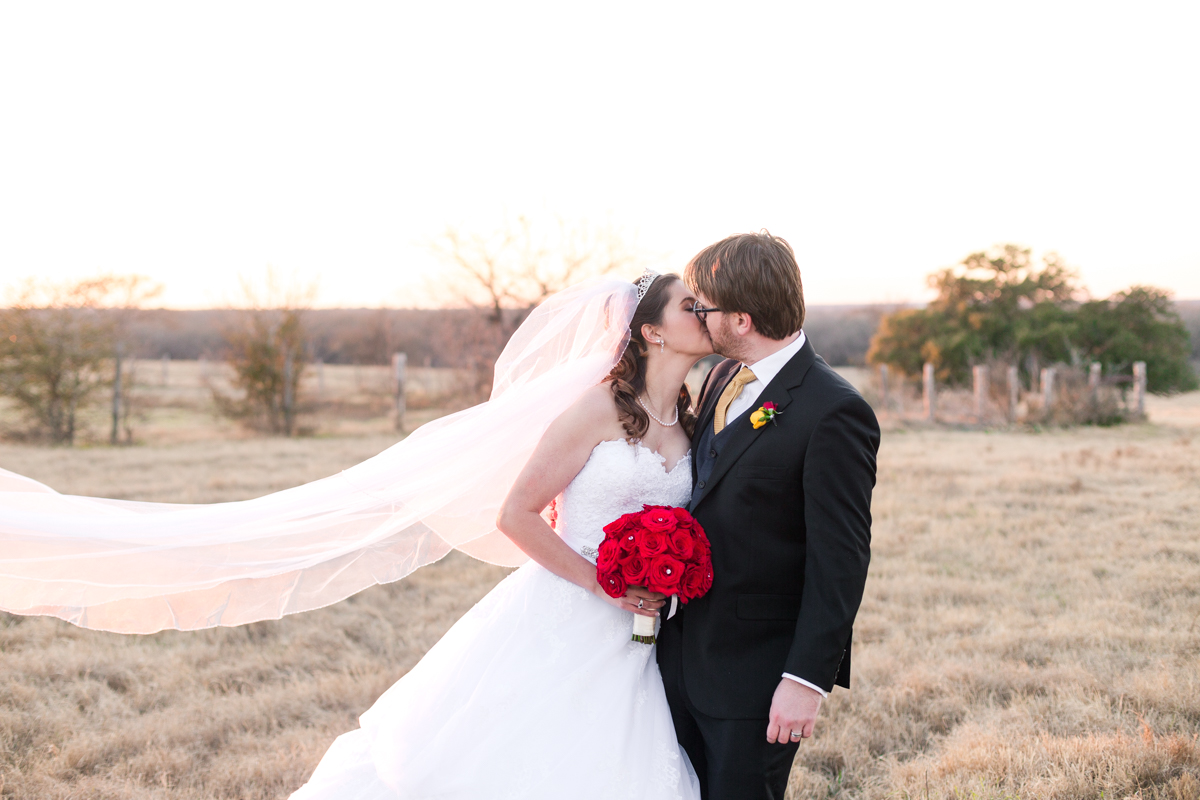 Red Rose Bridal Bouquet