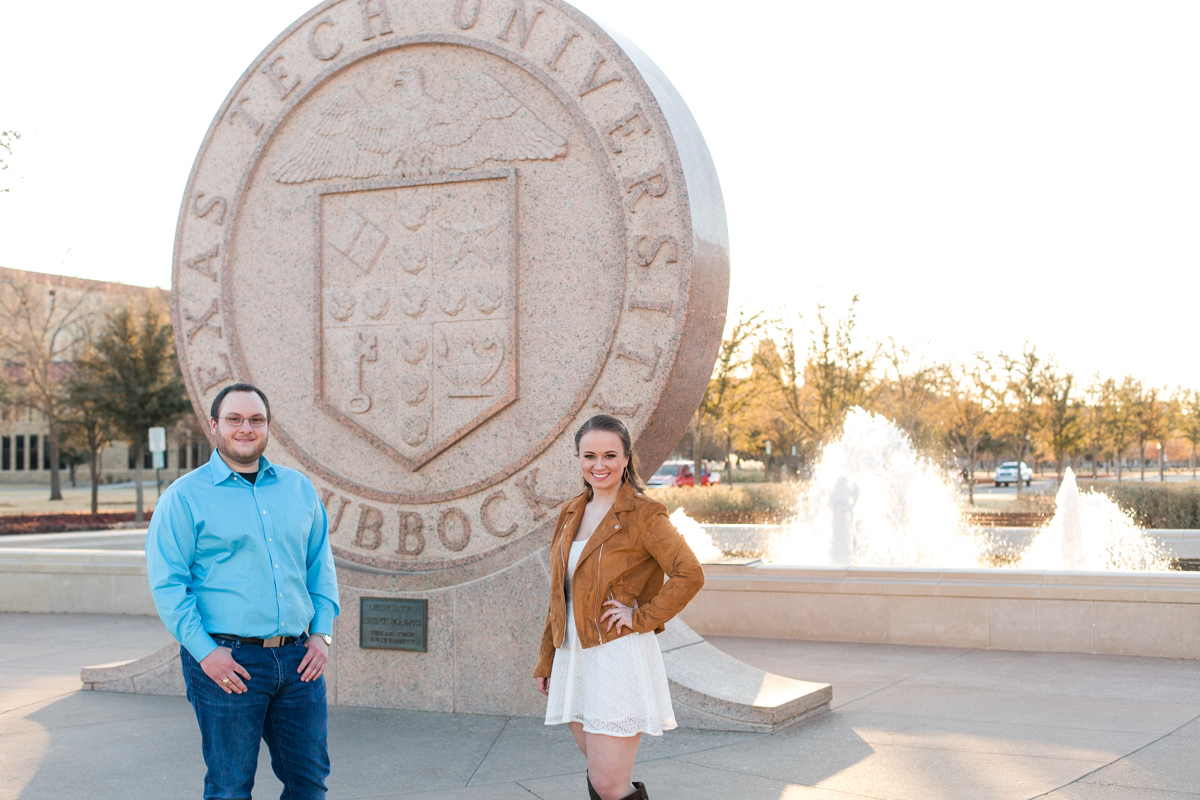 Texas Tech Engagement Photos