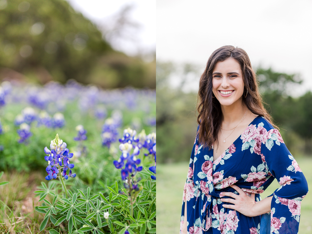 Austin Texas Senior Pictures Bluebonnet