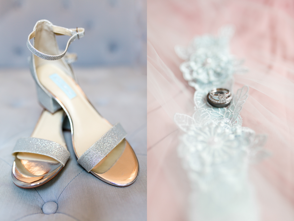 Pink Blue Wedding Details