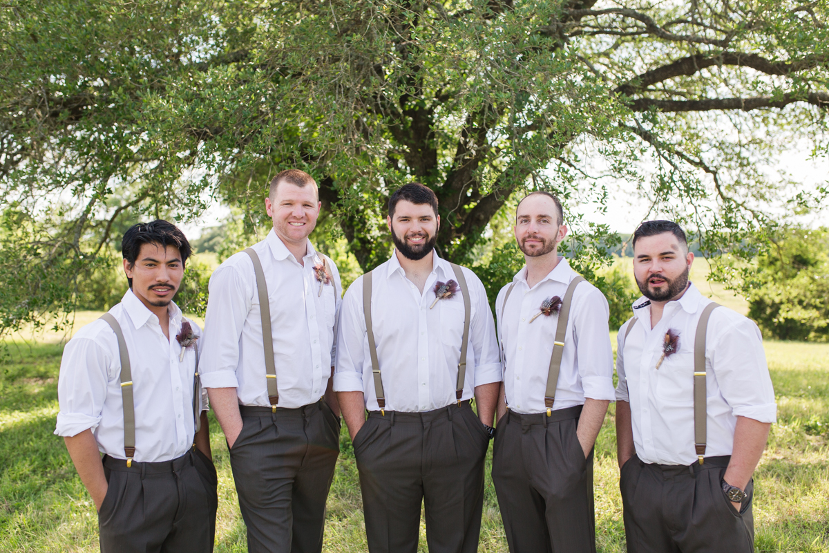 Suspenders Groom