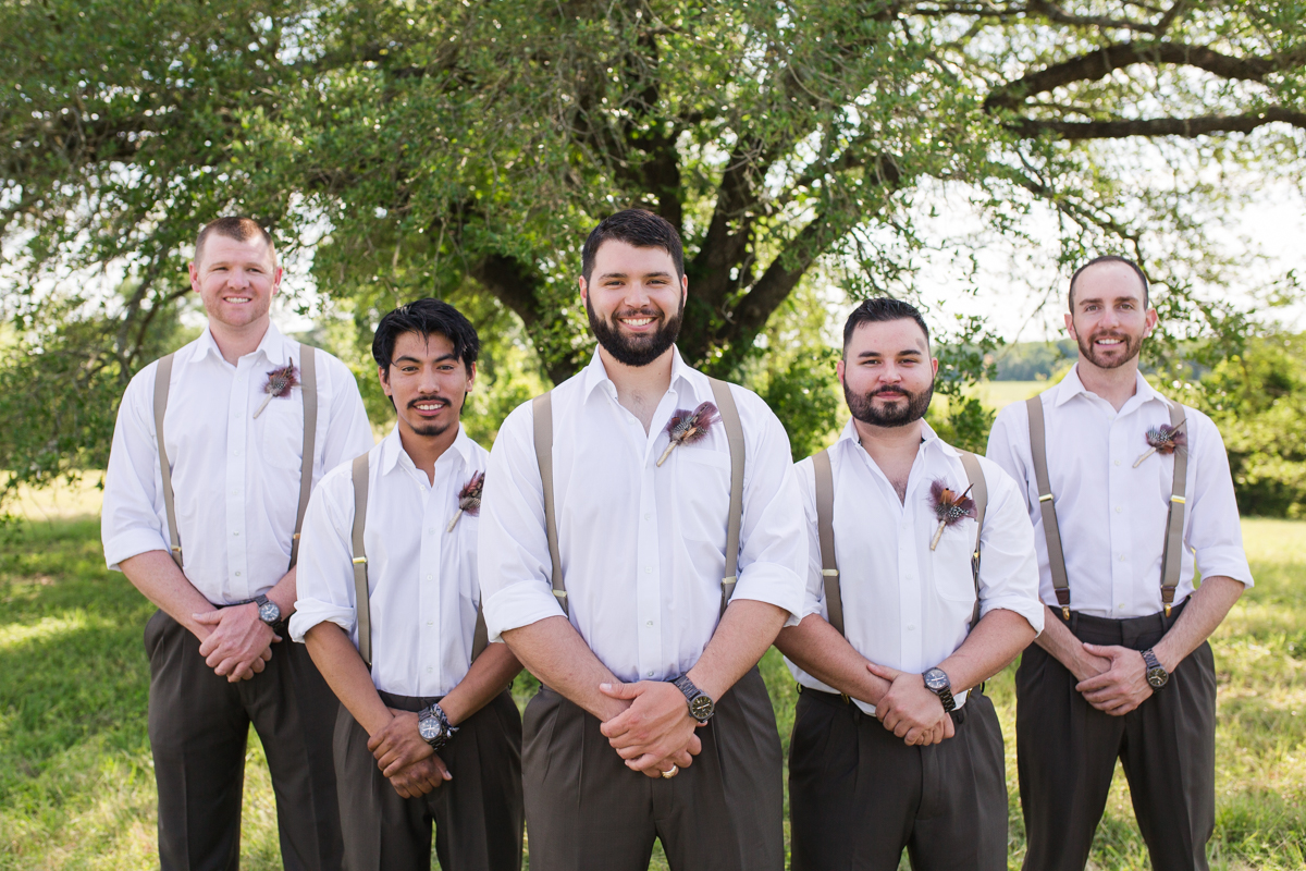 Suspenders Groom Wedding Party