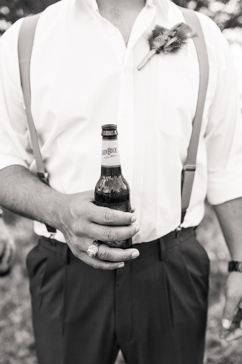 Wedding Party Beer Toast