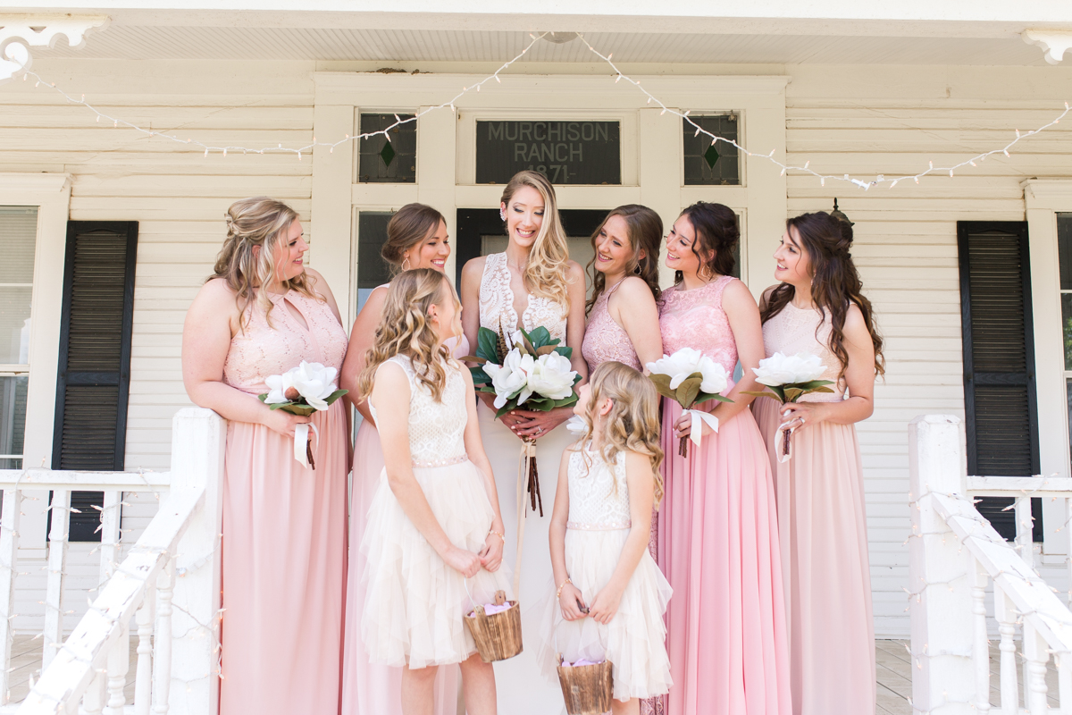 Pink Bridesmaid Dresses