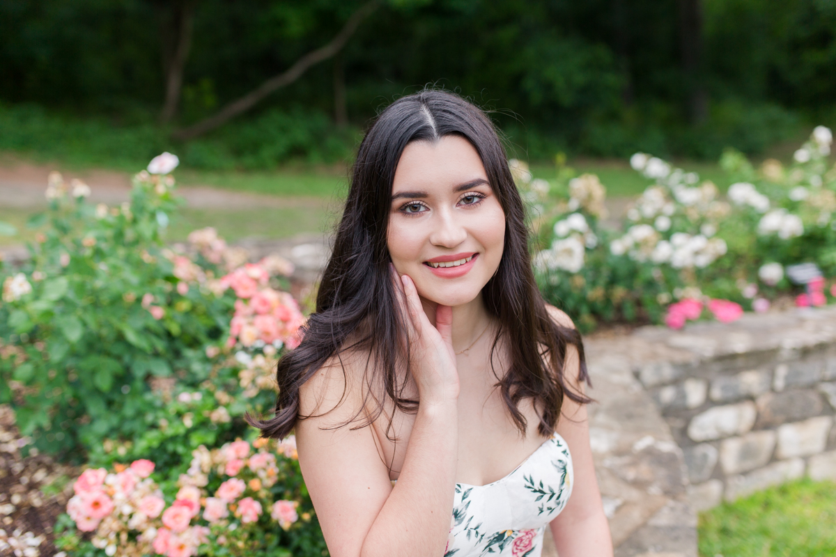 Zilker Botanical Garden Senior Photos