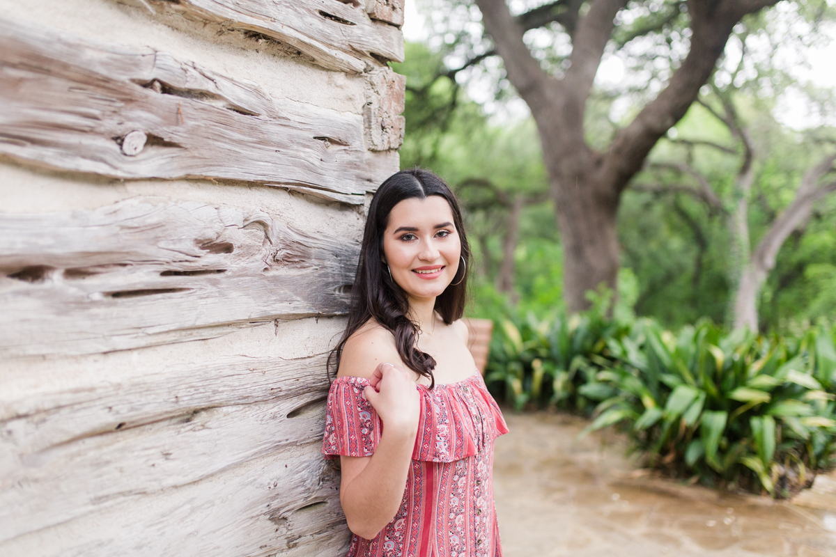 Zilker Botanical Garden Senior Photos