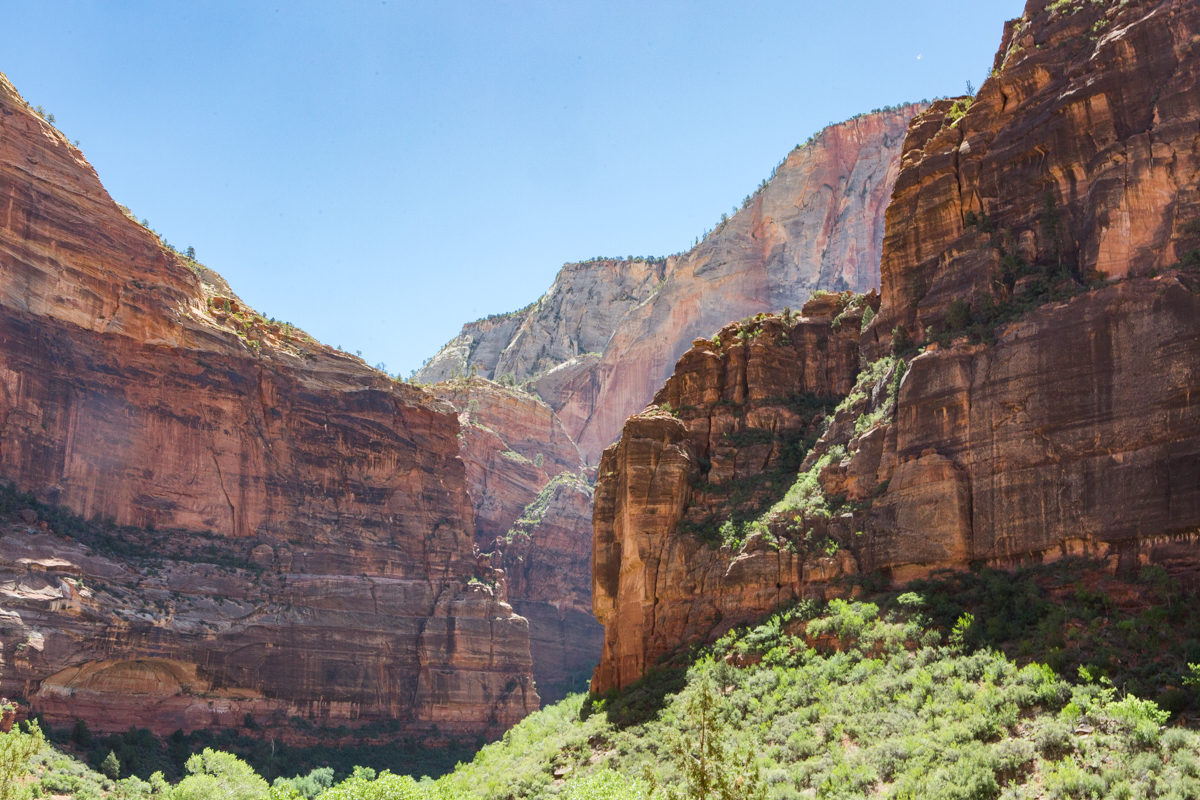 Zion national park big bend