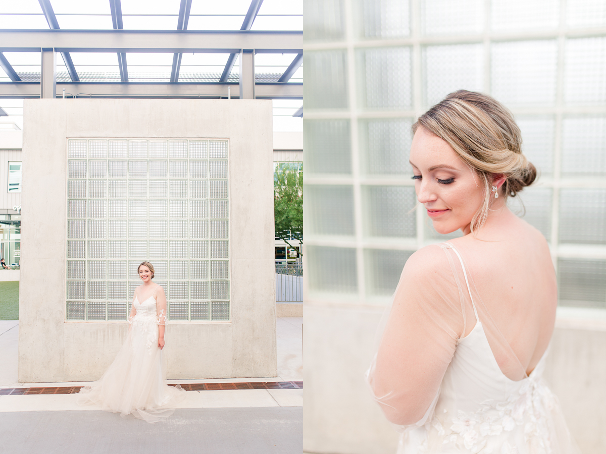 Austin Seaholm Bridal Portrait