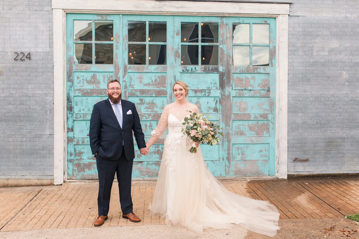 bride & groom portrait