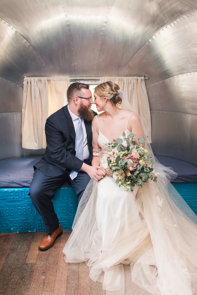 bride & groom portrait