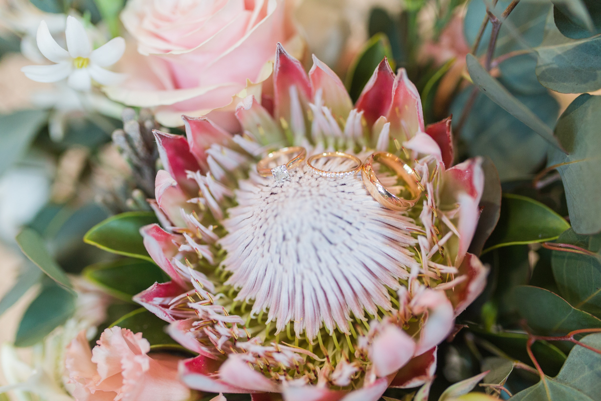 Petals ink wedding bouquet 