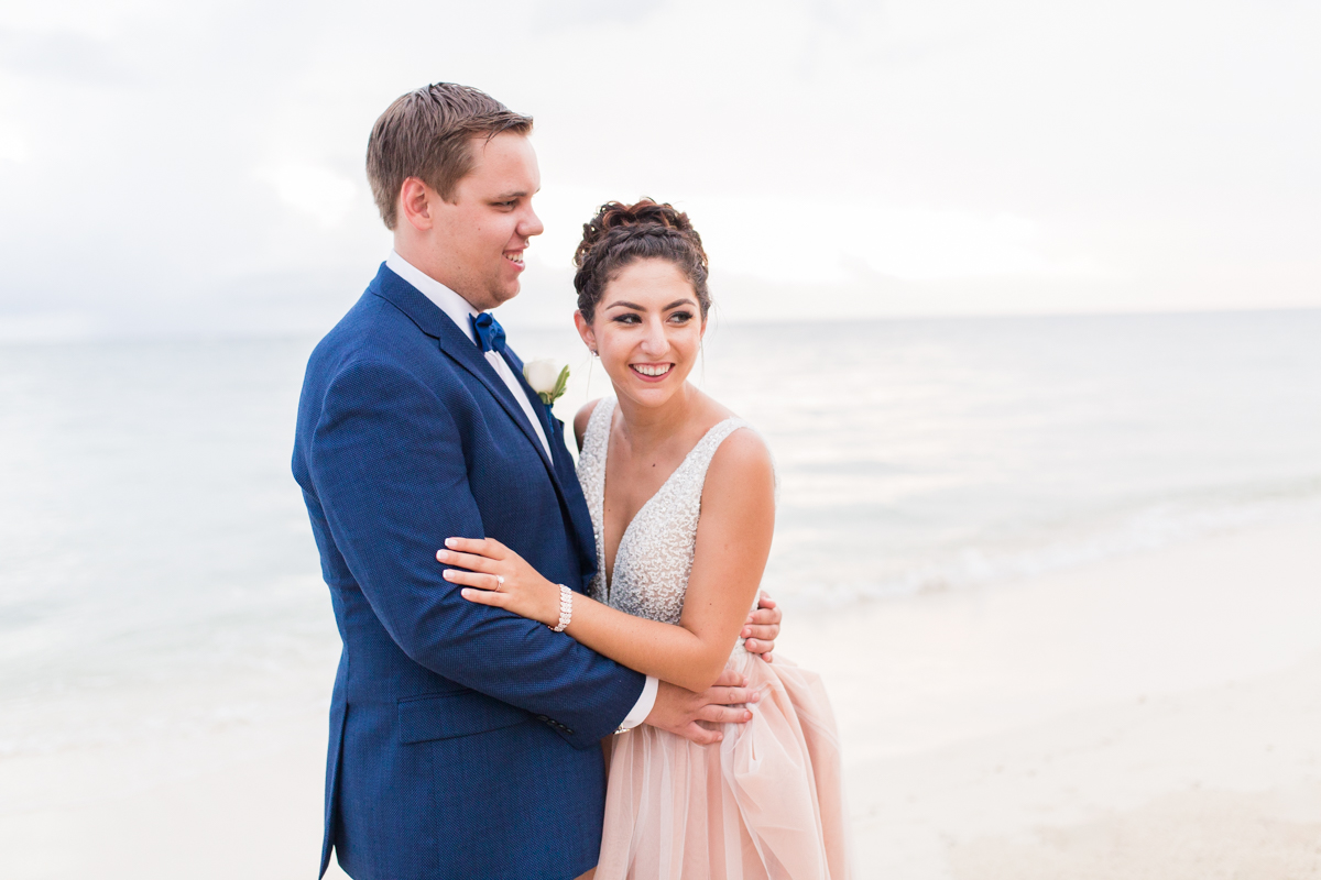 Groom Blue Suit Wedding