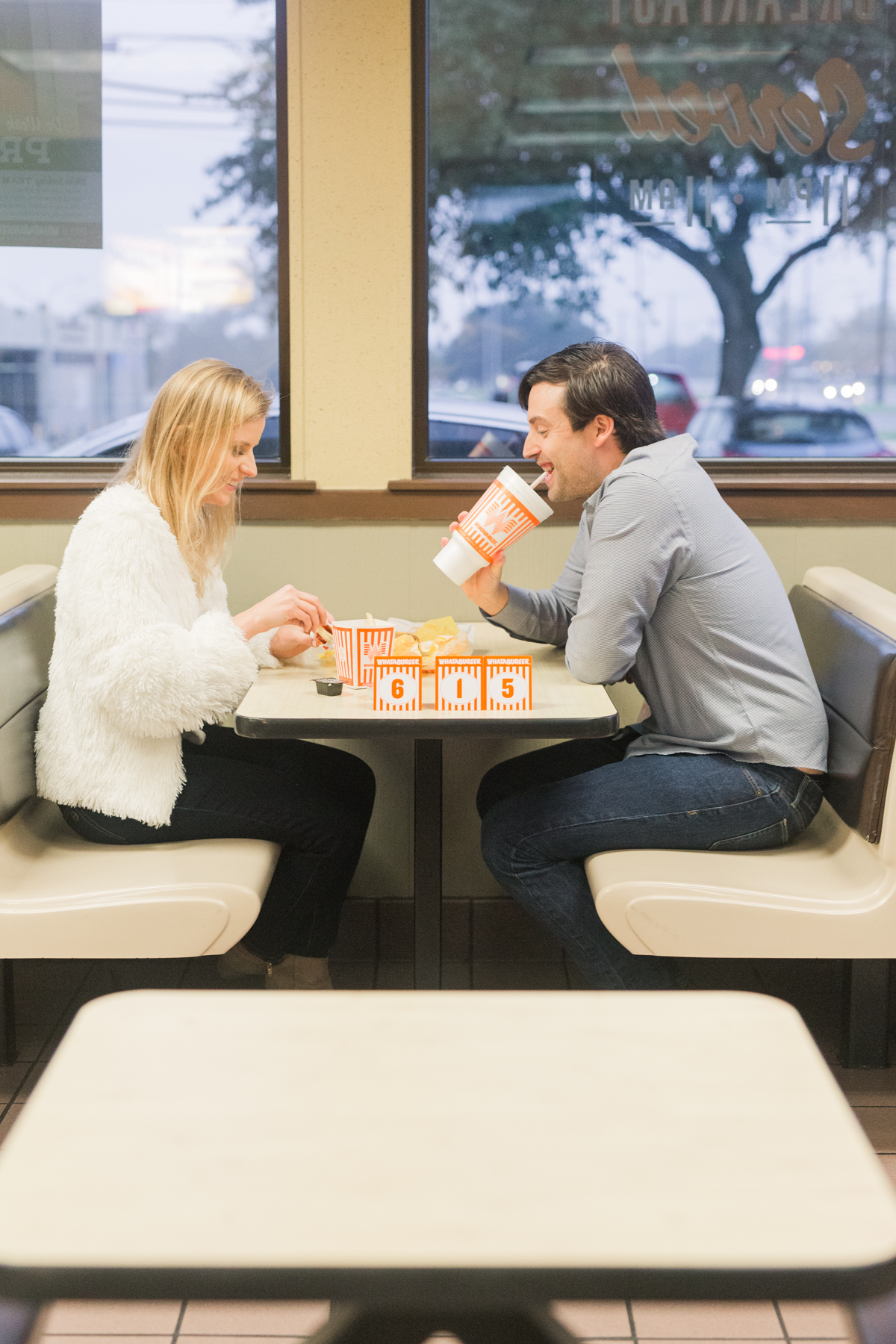 Whataburger Engagement Photos