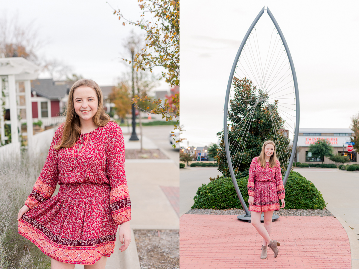 Downtown Coppell Senior Pictures