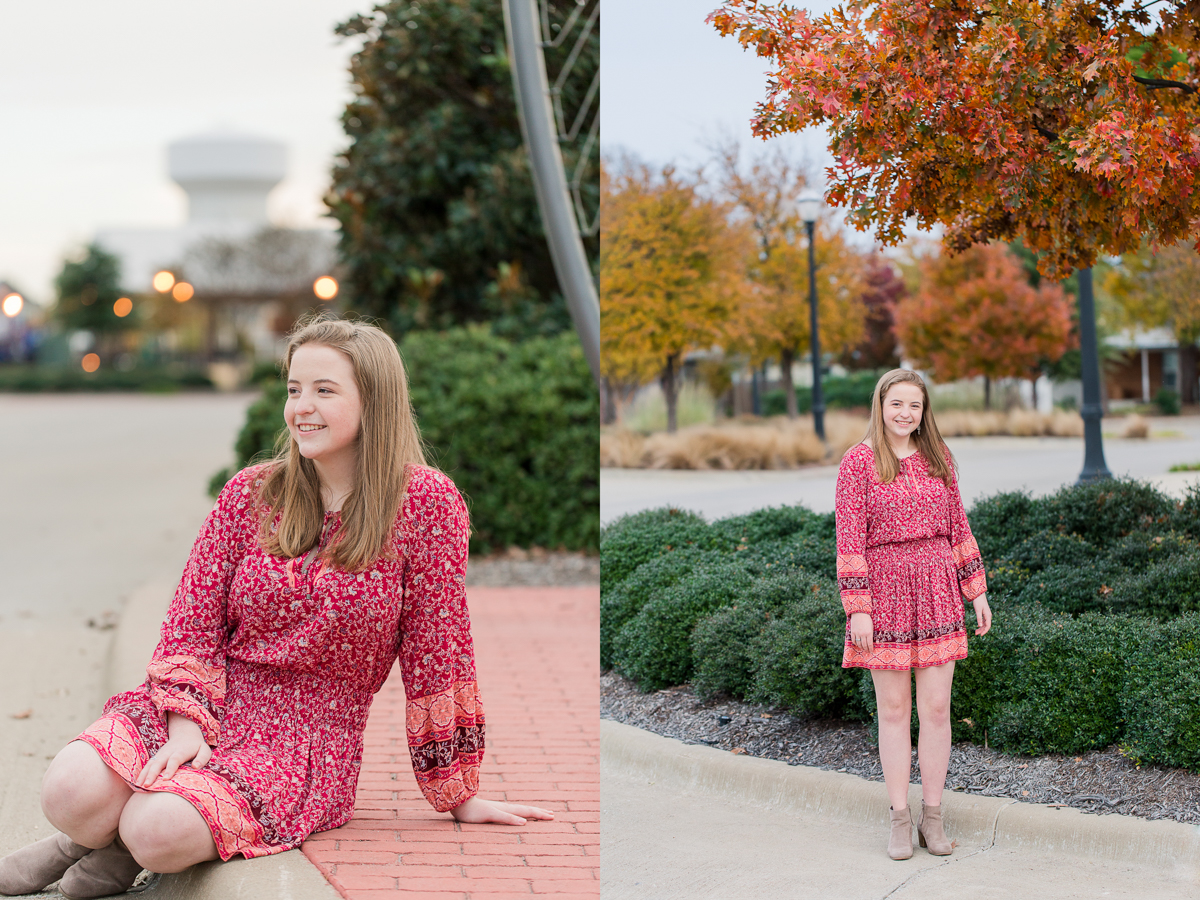 Downtown Coppell Senior Pictures