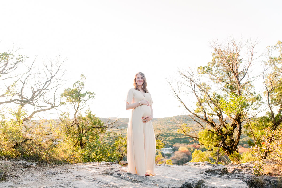 Maternity Pictures Mount Bonnell