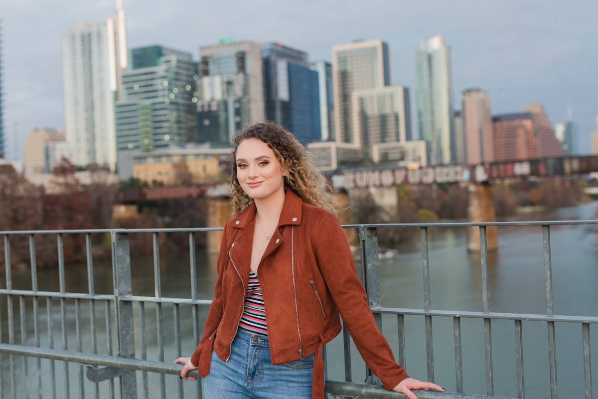 Lamar Pedestrian Bridge Senior Pictures