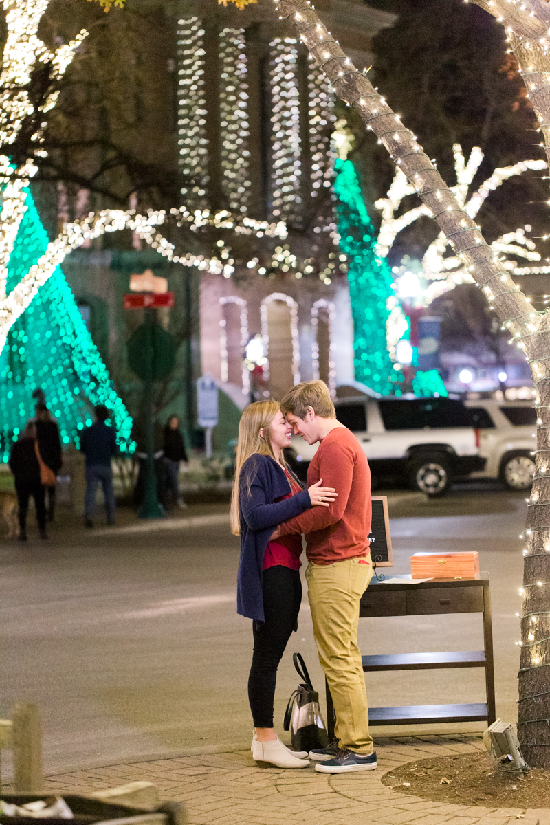 Georgetown, Texas Square Christmas lights proposal