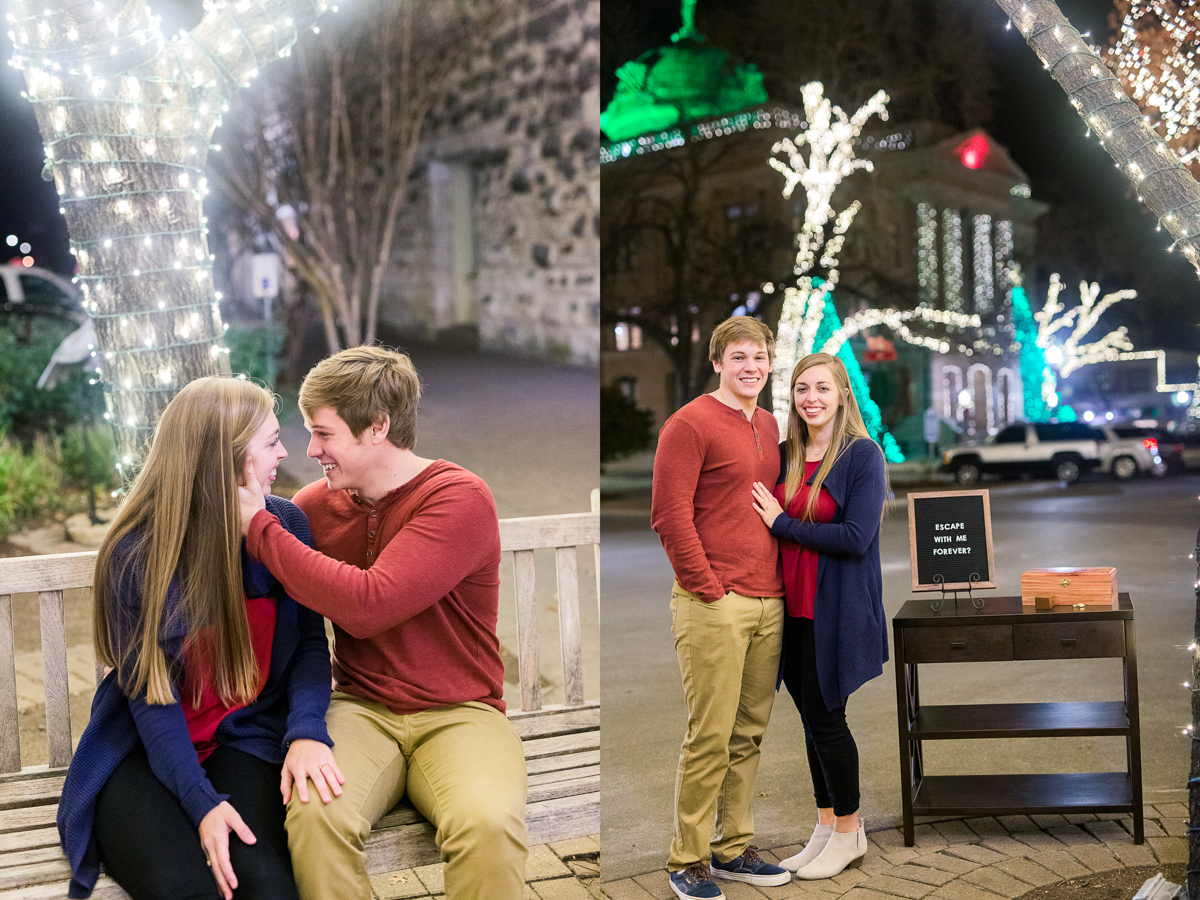 Georgetown, Texas Square Christmas lights proposal