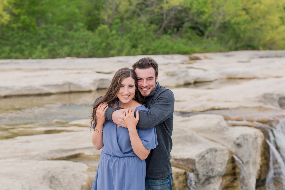 McKinney Falls Engagement Photos