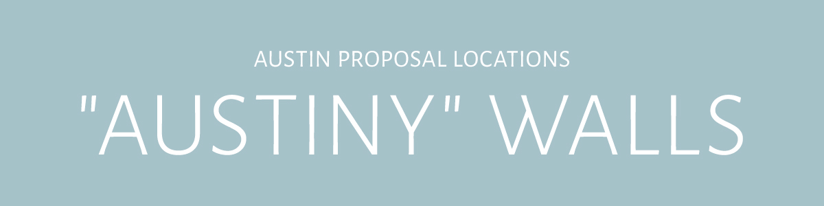 I love you so much wall proposal idea