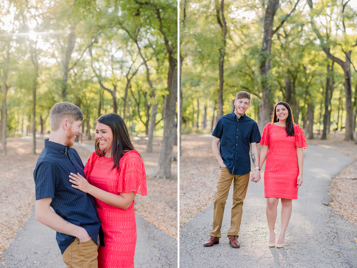mckinney falls engagement photos
