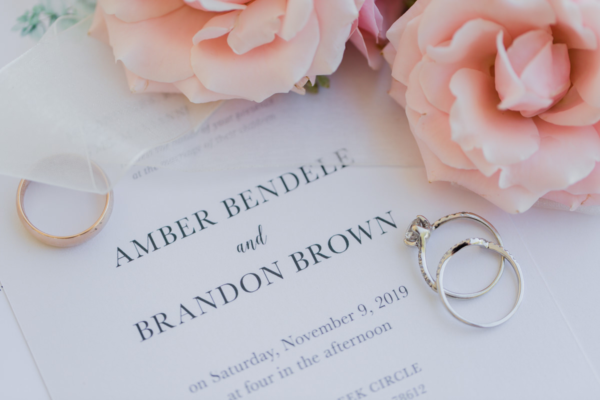 Pink Teal Bridal Detail Pictures invitation stationary design flatlay