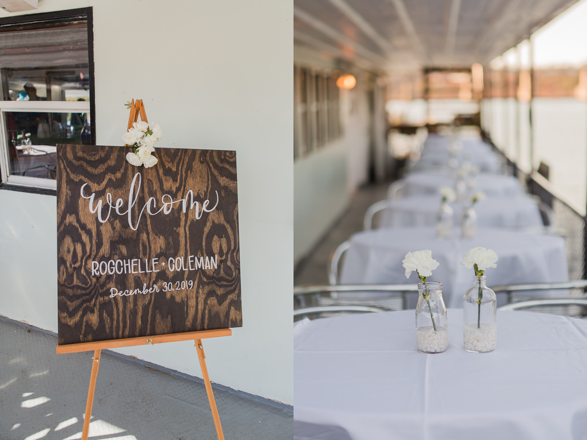 Lake Austin Boat Wedding