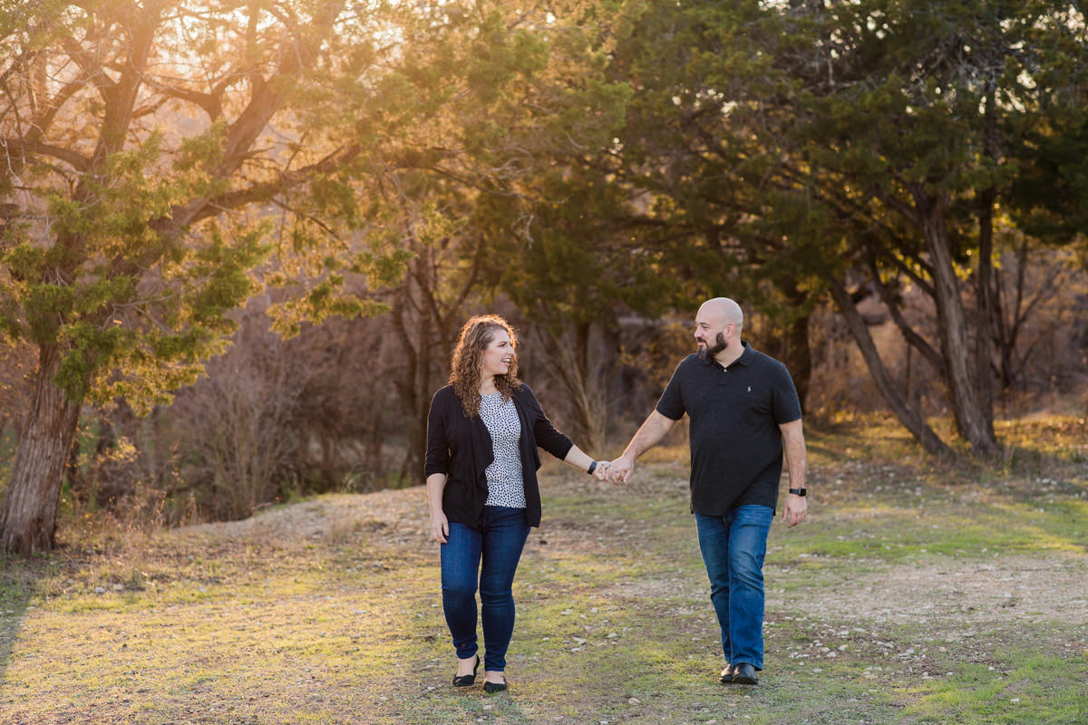 Austin Winter Engagement Photos