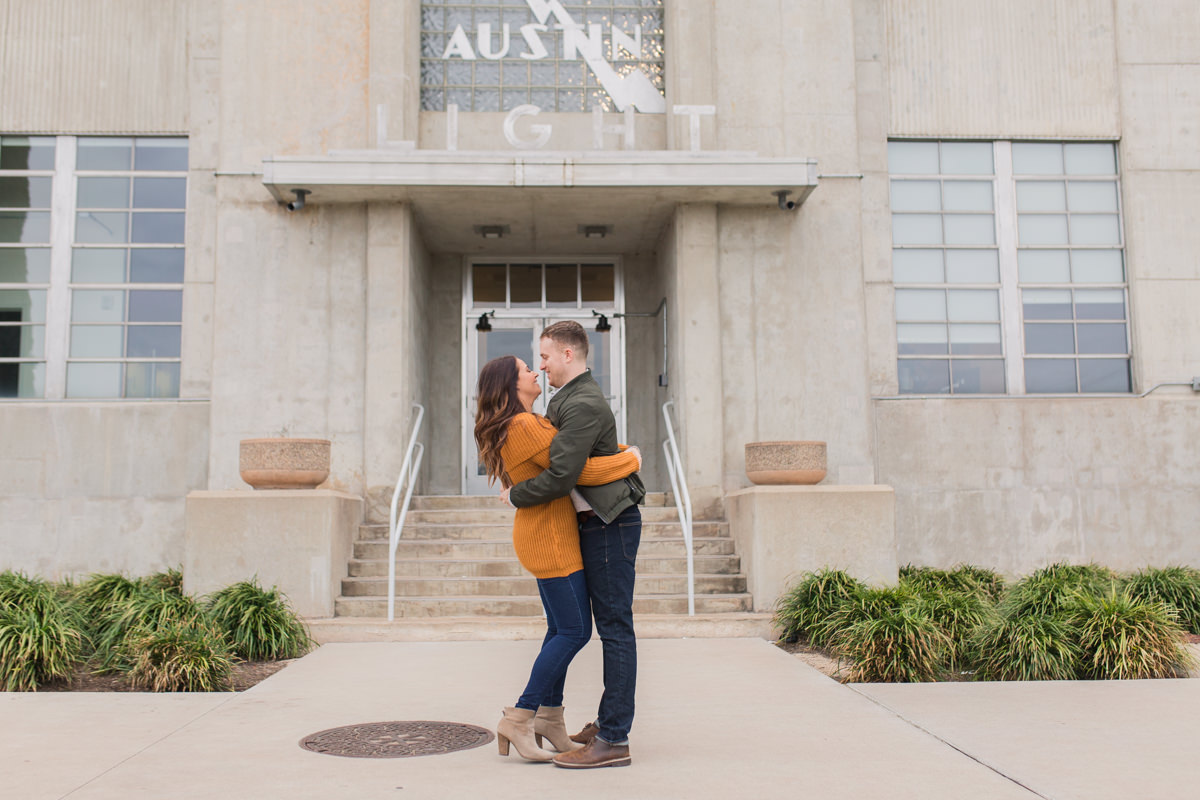 Downtown Austin Texas Engagement Photos