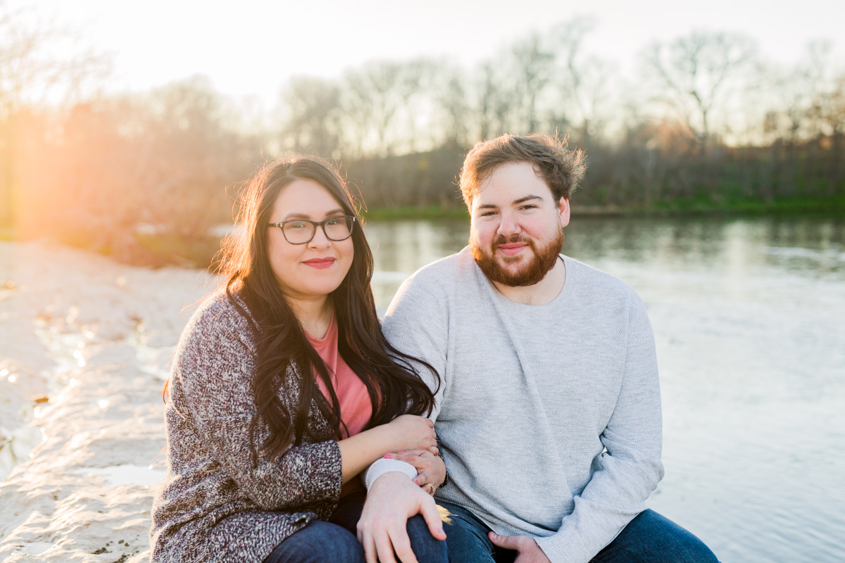 Romantic Engagement Pictures Texas