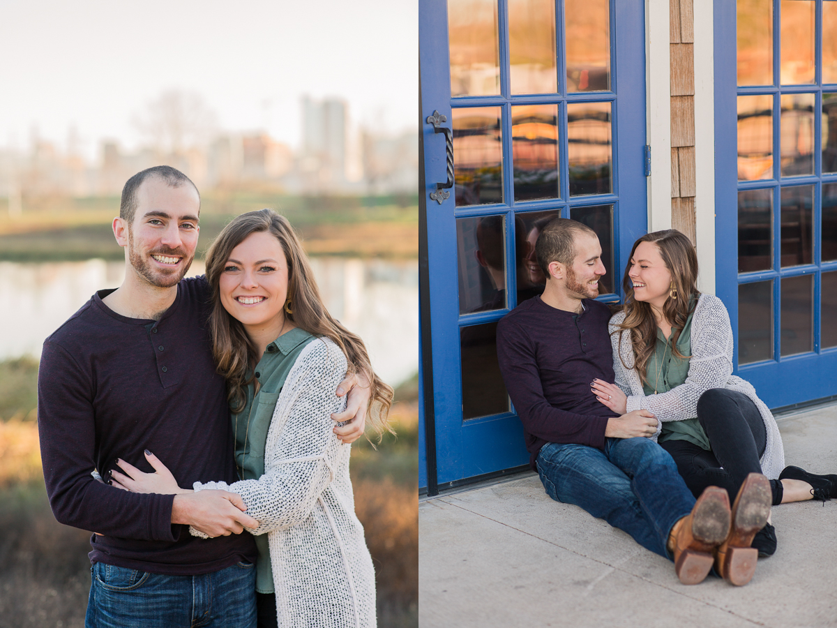 Fun Natural Dallas Engagement Pictures