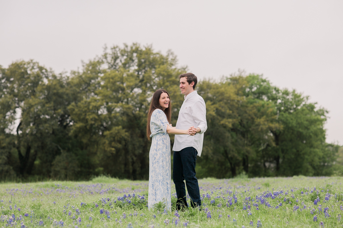Fun bluebonnet anniversary photos