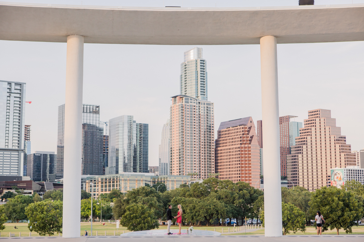 Downtown Austin Proposal Photographer