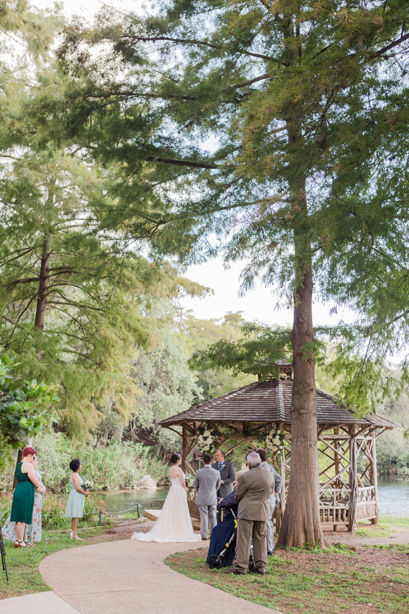 Landa Park, New Braunfels, Texas Wedding