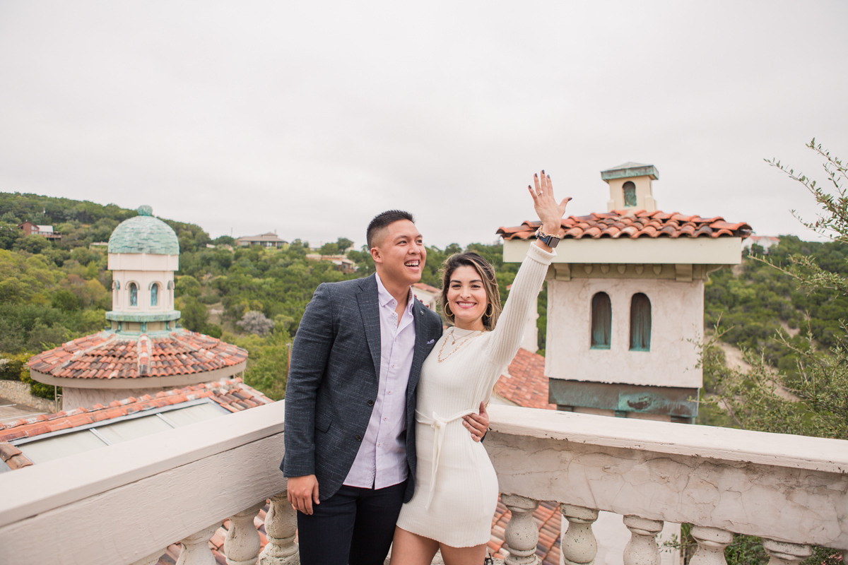 Villa Antonia Austin Marriage Proposal Photographer