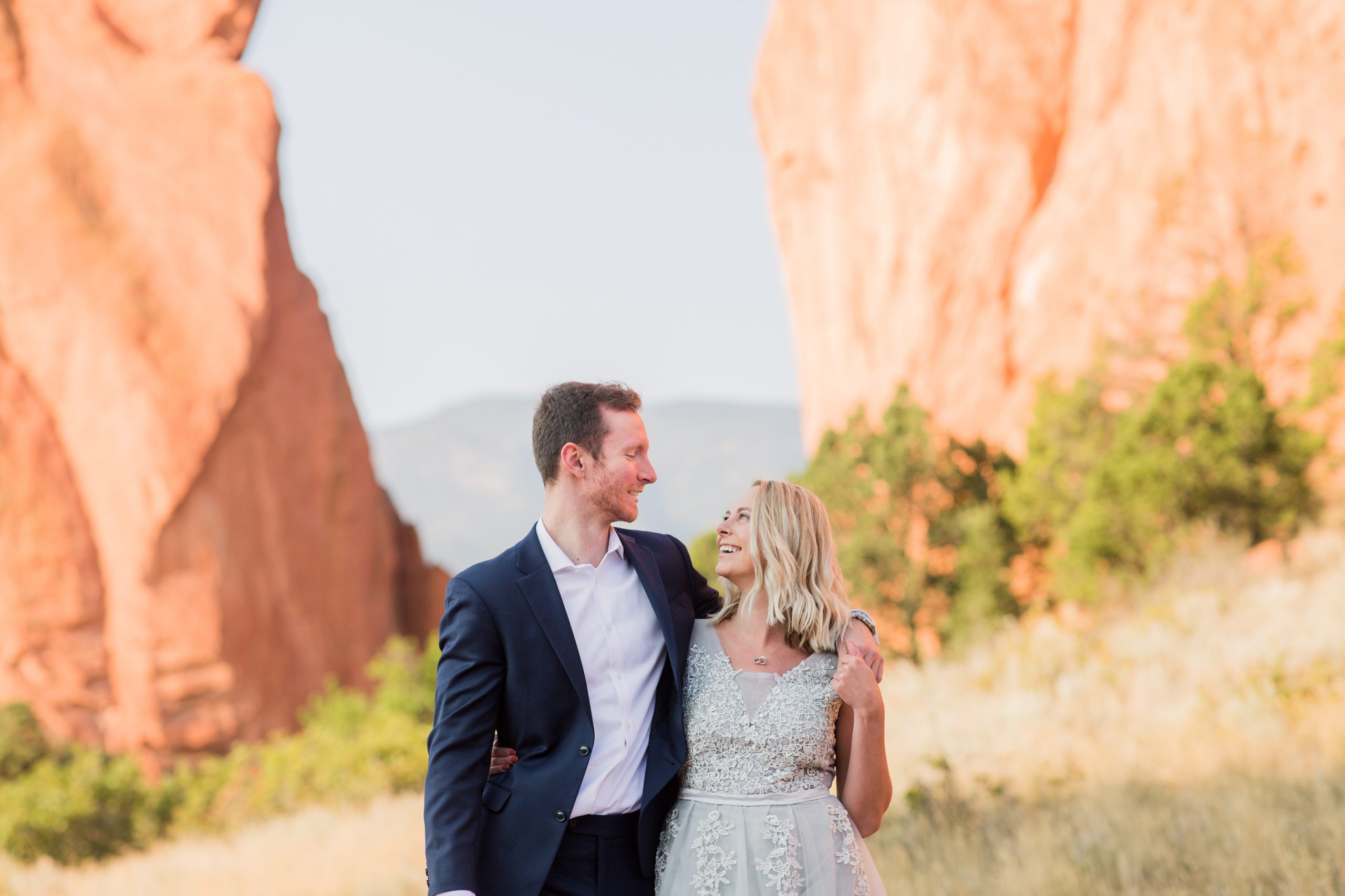 Garden of the Gods Elopement Wedding Photographer Colorado