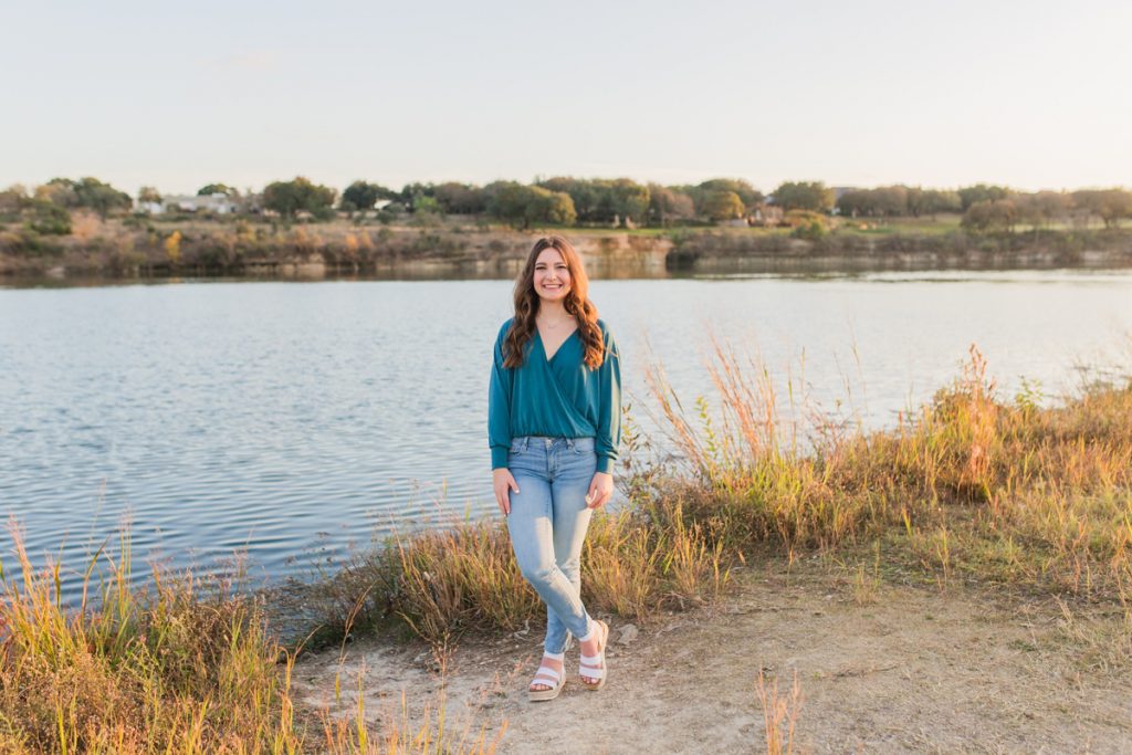 Best Senior Photo Locations in Austin – Brushy Creek Park Cedar Park