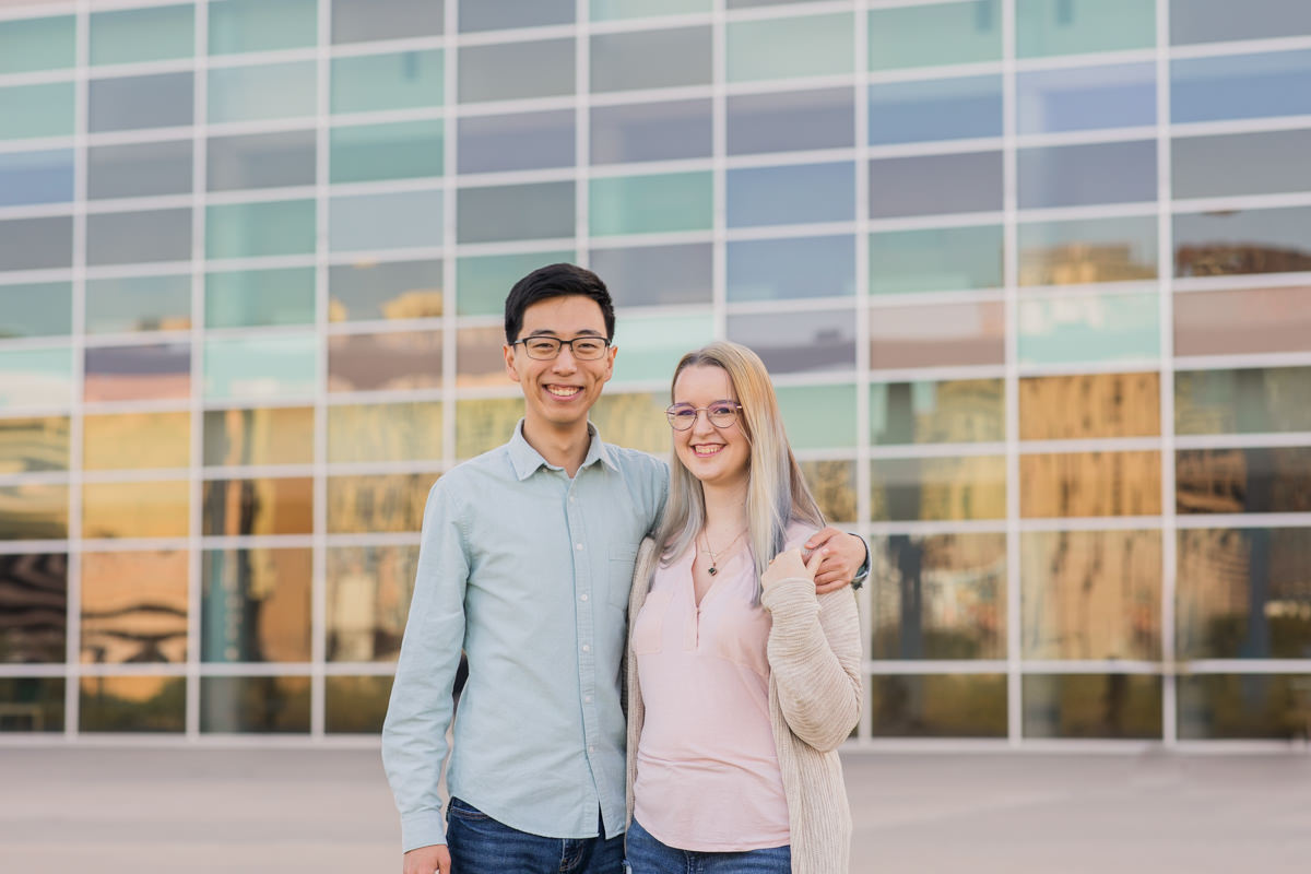 Austin Texas Downtown Engagement Pictures