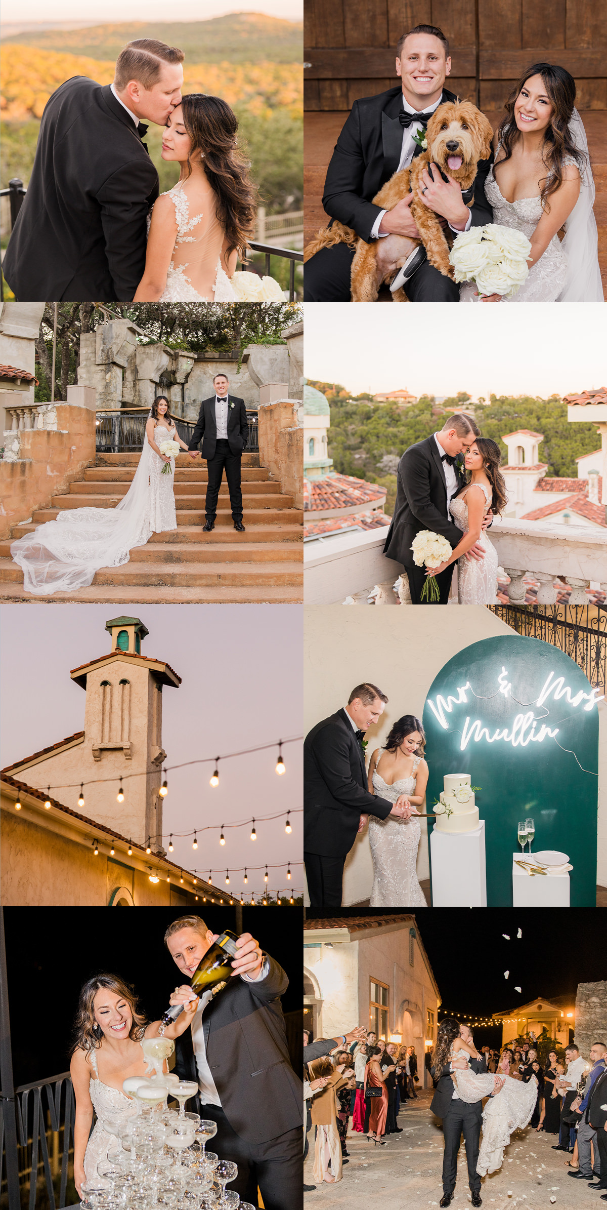Romantic Villa Antonia Wedding