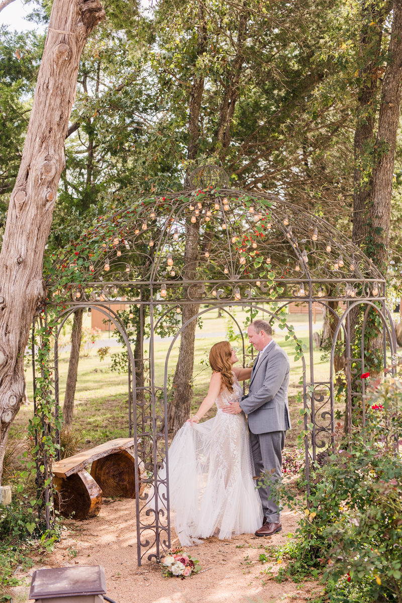 Colorful Outdoor Wedding at Shiraz Garden in Bastrop