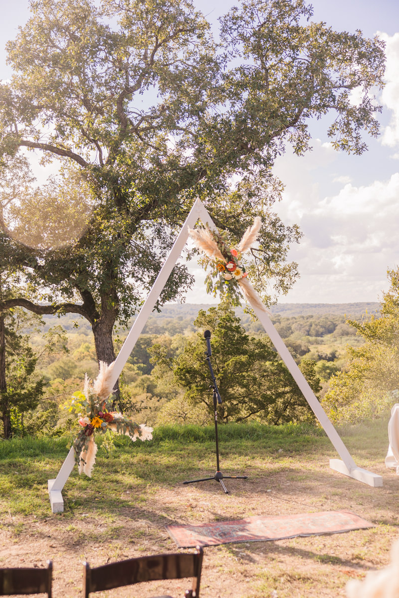 Colorful Outdoor Wedding at Shiraz Garden in Bastrop