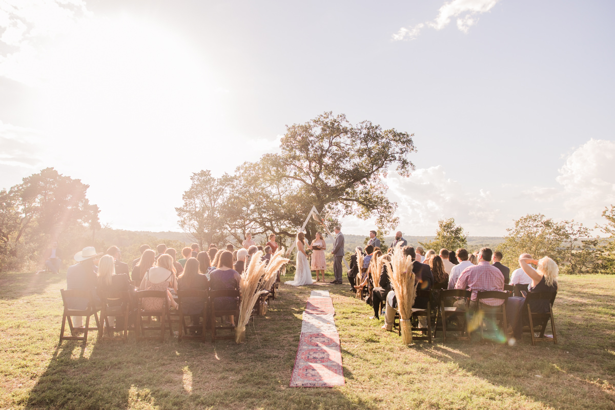 Colorful Outdoor Wedding at Shiraz Garden in Bastrop