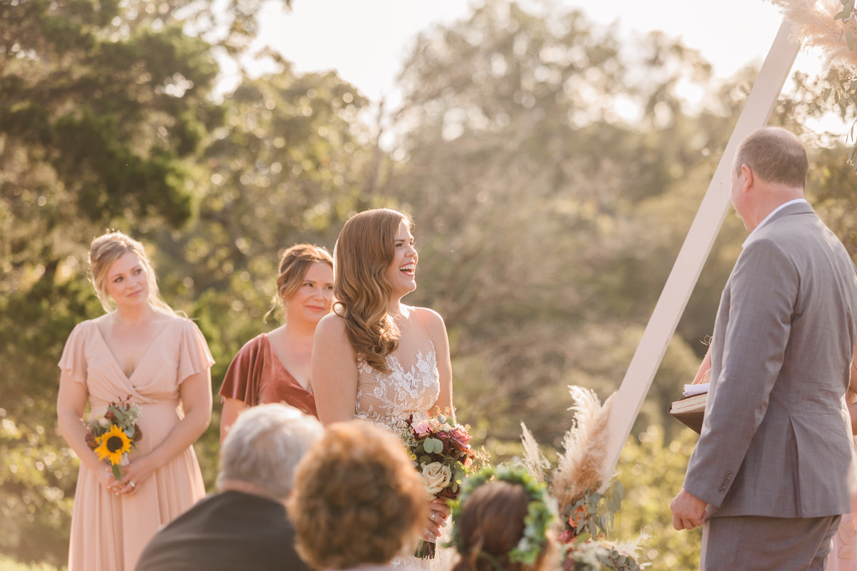 Colorful Outdoor Wedding at Shiraz Garden in Bastrop