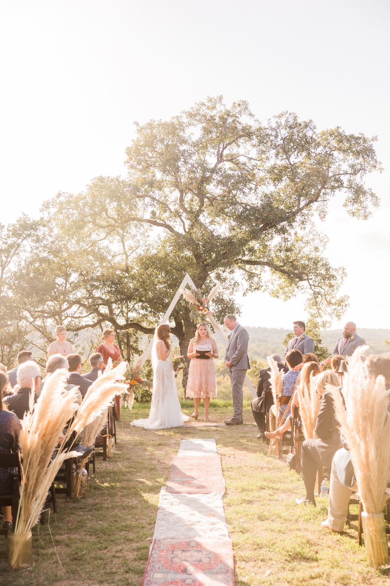 Colorful Outdoor Wedding at Shiraz Garden in Bastrop